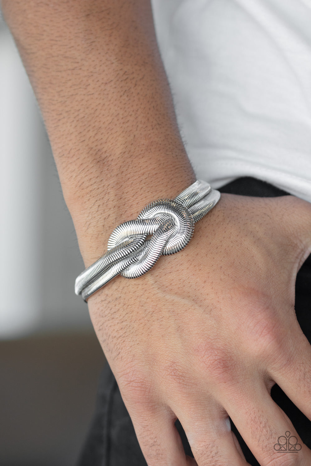 To The Max - Silver Bracelet - Paparazzi Accessoreis - Paparazzi Accessories