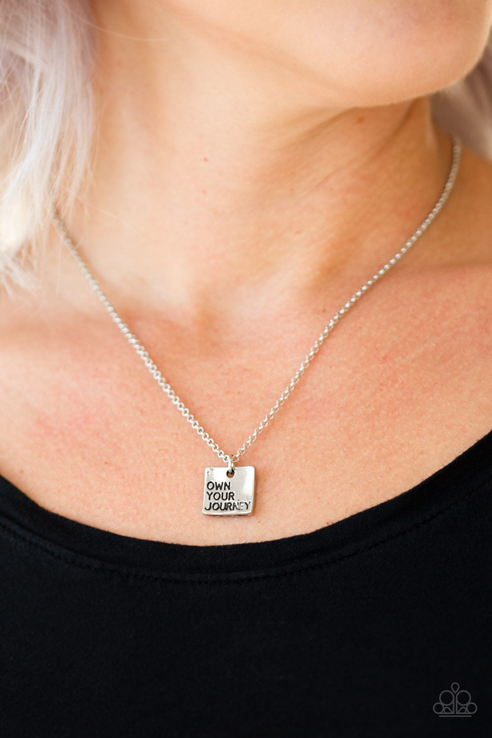 Own Your Journey Silver - Paparazzi Accessories