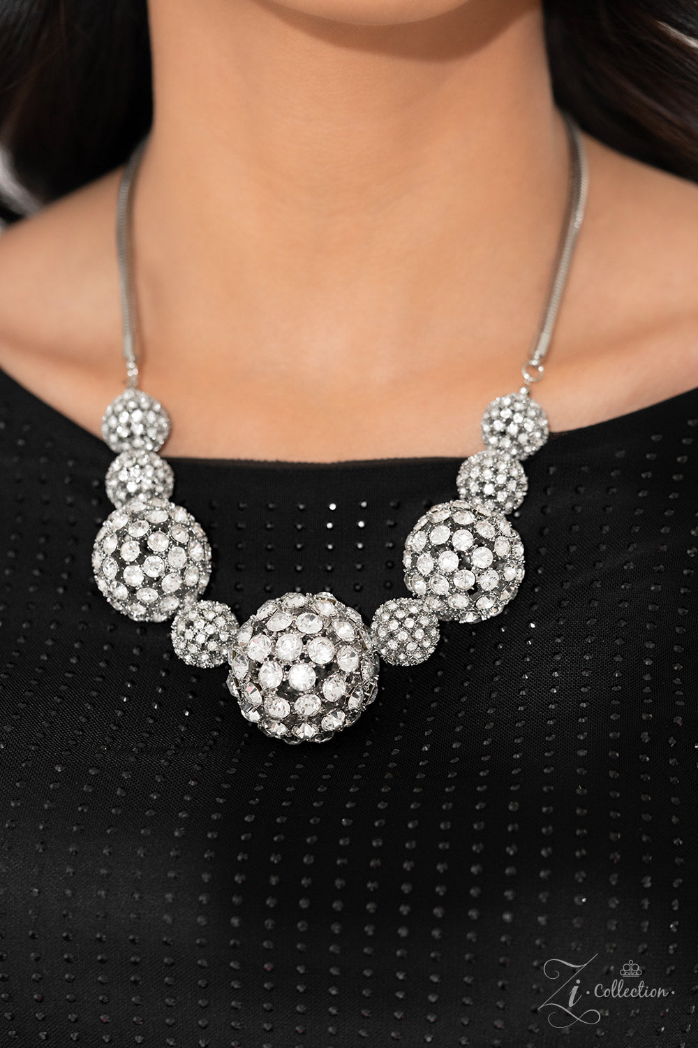 Undaunted - White Necklace - Paparazzi Accessories