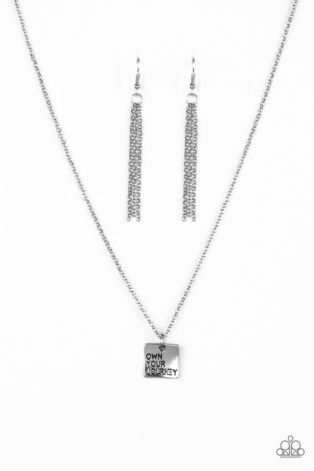 Own Your Journey Silver - Paparazzi Accessories
