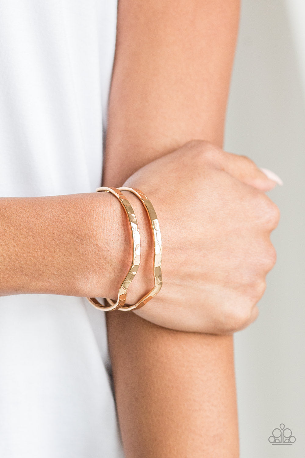 Highland Heiress - Gold Bracelet - Paparazzi Accessories