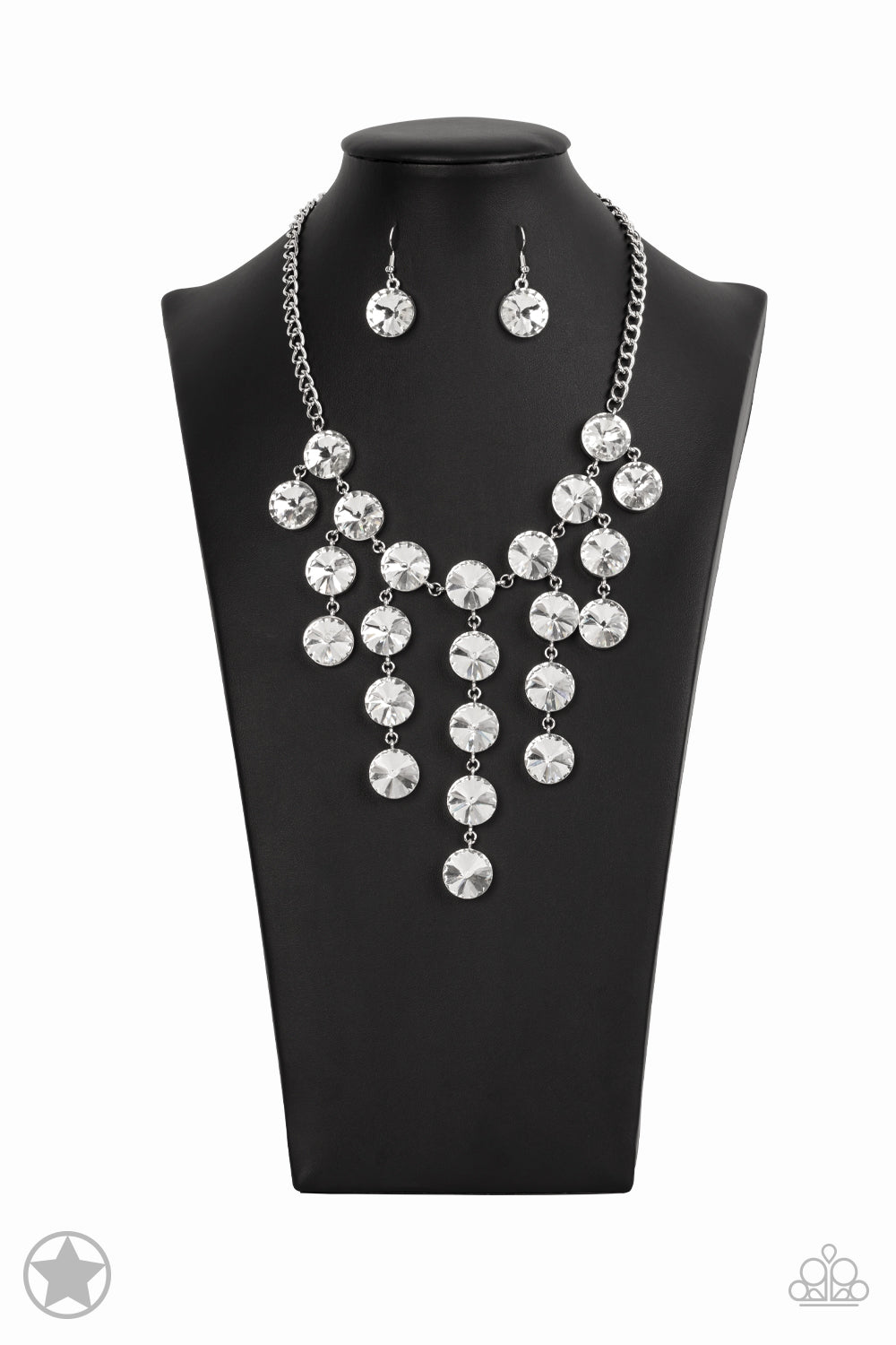 Spotlight Stunner - Rhinestone Necklace - Paparazzi Accessories