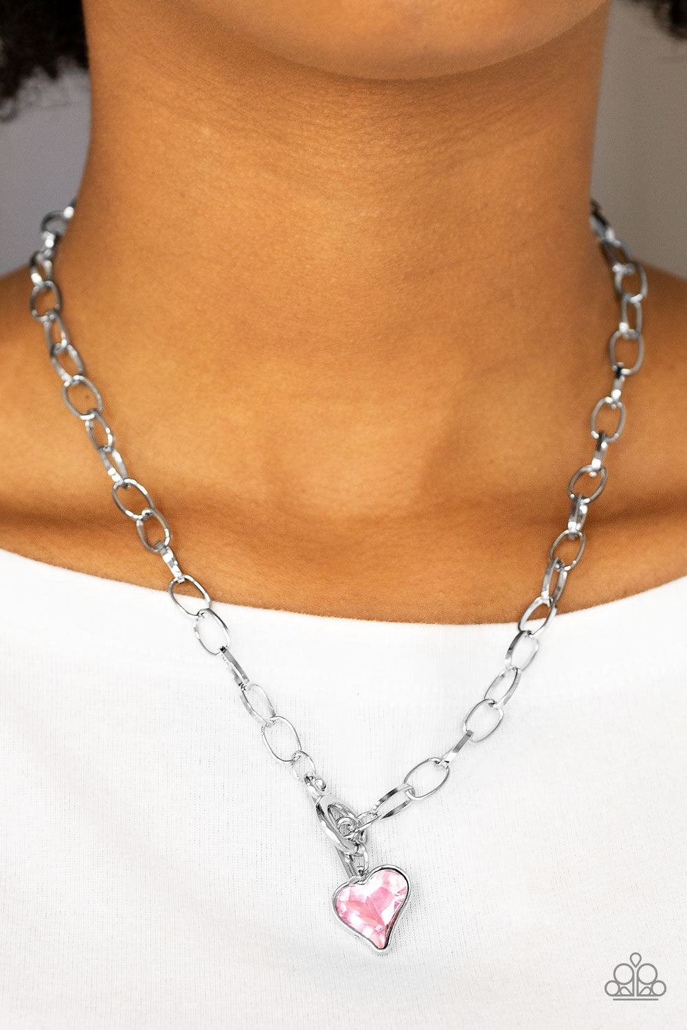 Princeton Princess - Pink Necklace - Paparazzi Accessories - Paparazzi Accessories