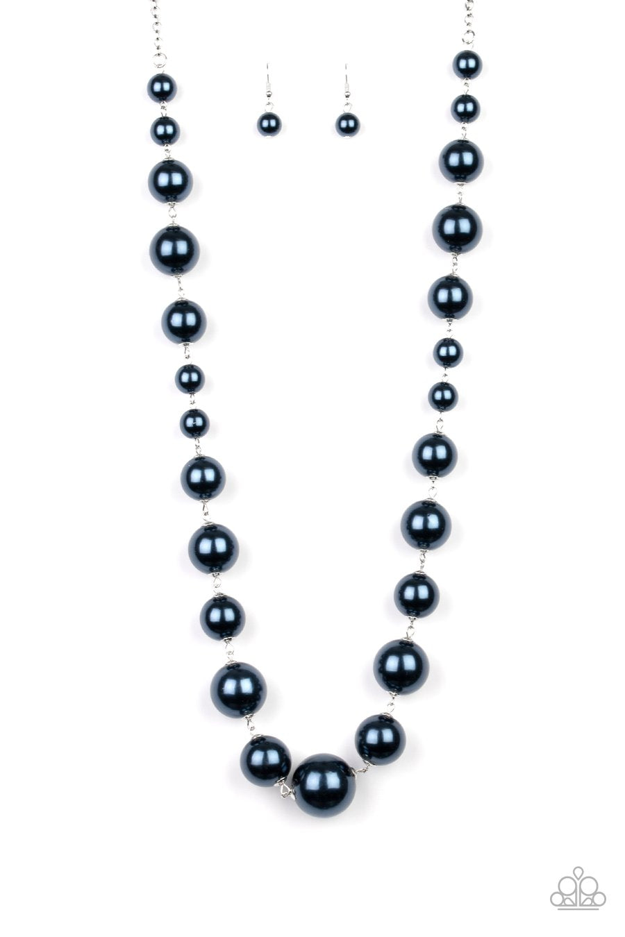 Pearl Prodigy - Blue Necklace - Paparazzi Accessories - Paparazzi Accessories