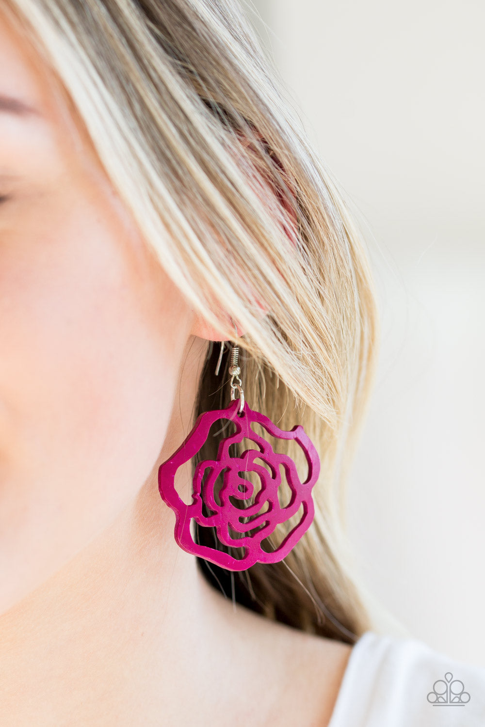 Island Rose - Pink - Paparazzi Accessories - Paparazzi Accessories