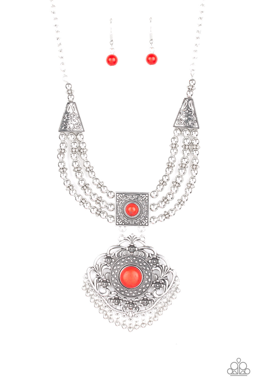 Sante Fe Solstice - Red - Paparazzi Accessories - Paparazzi Accessories