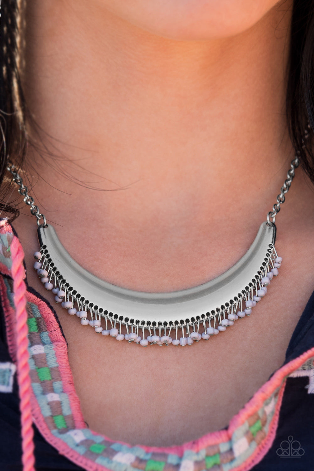 Fringe Out Silver - Paparazzi Accessories