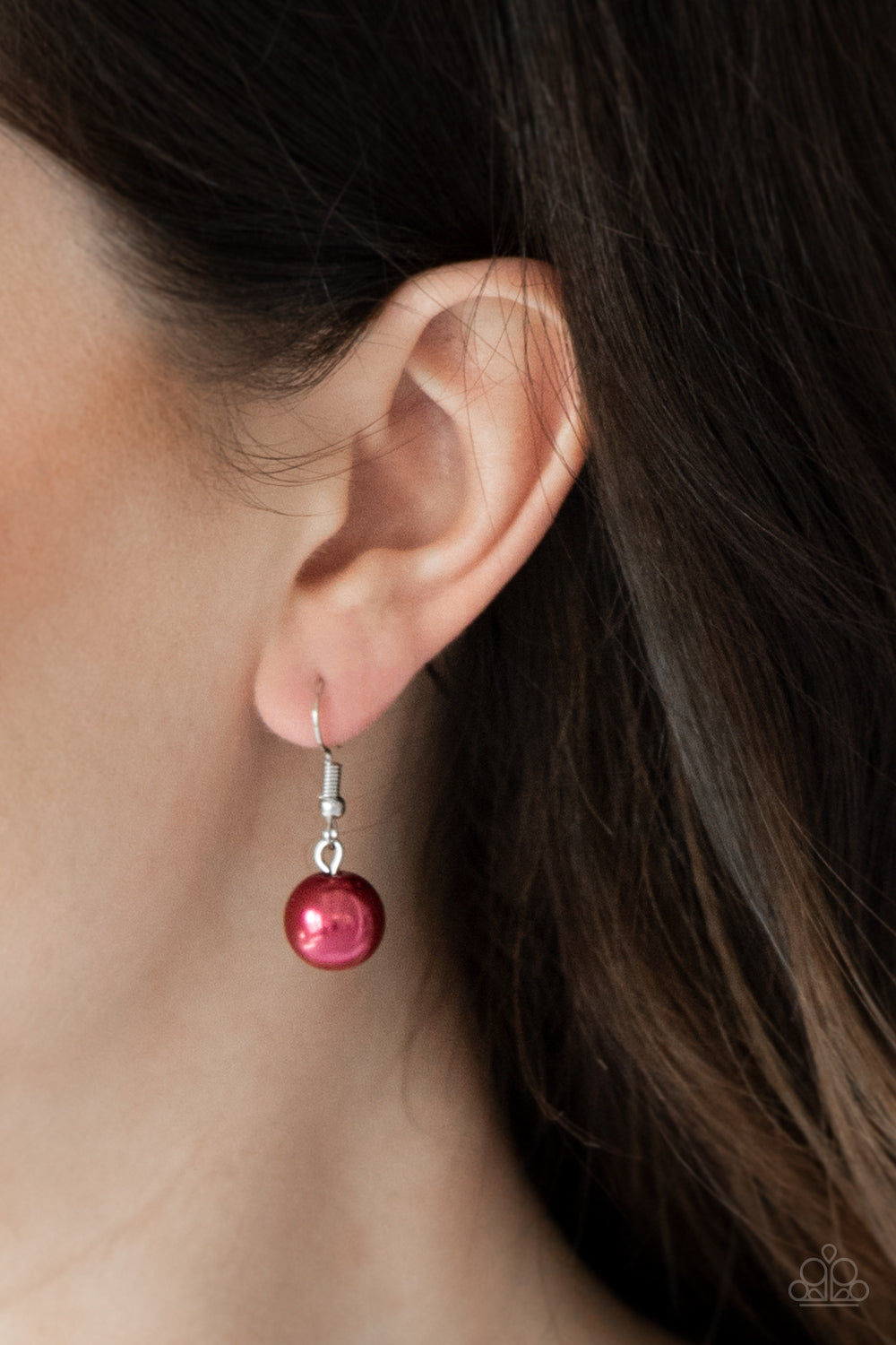 All About Me - Red Necklace- Paparazzi Accessories - Paparazzi Accessories