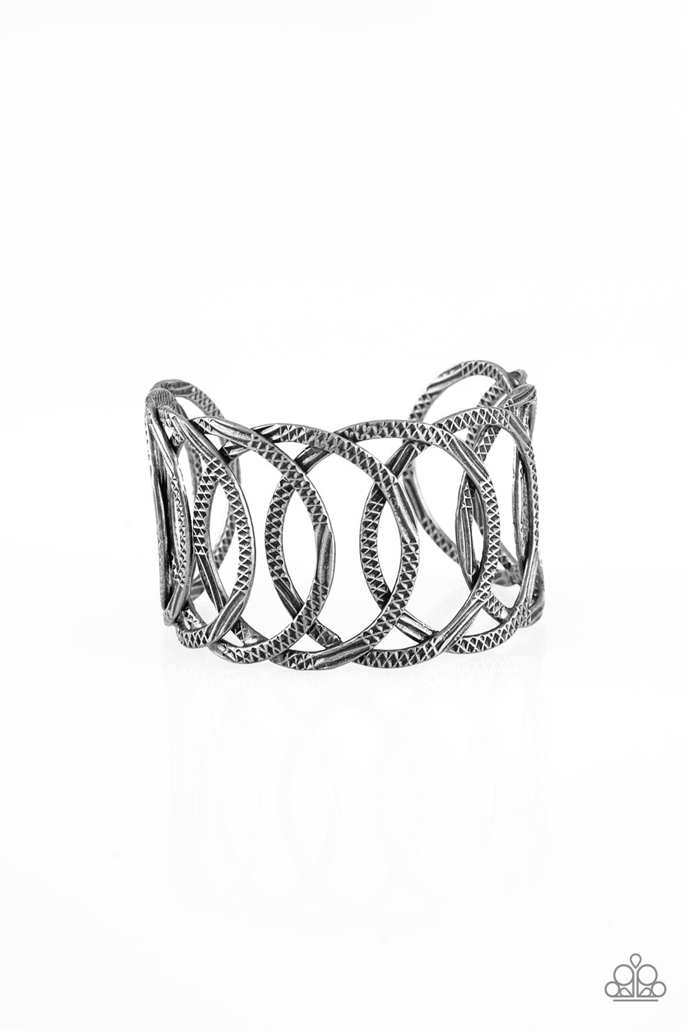 Circa de Contender Black Bracelet - Paparazzi Accessories