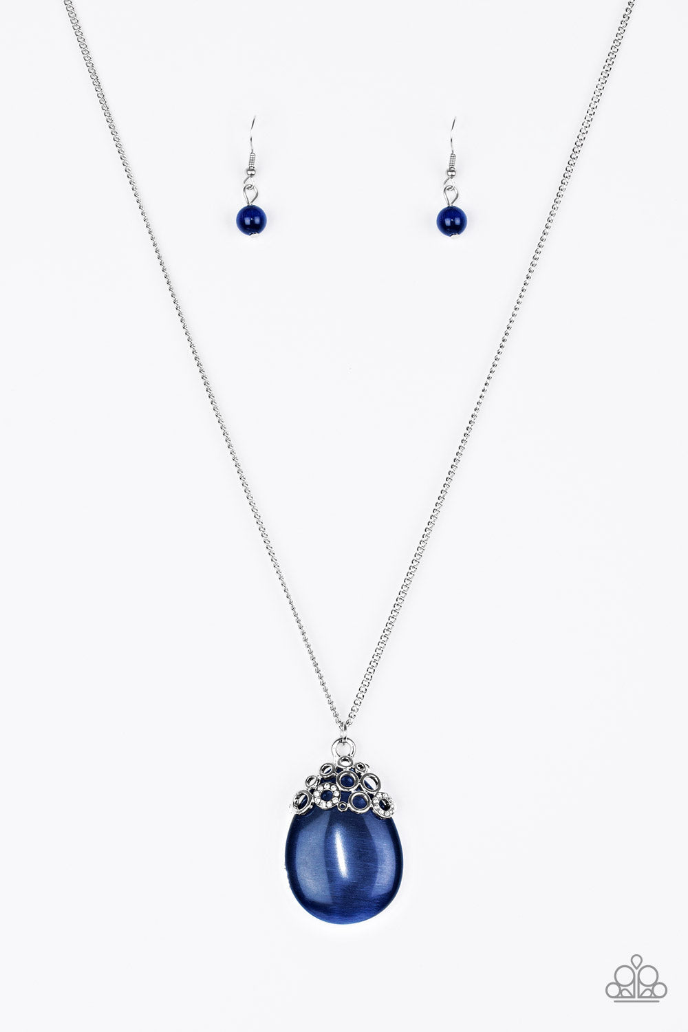 Nightcap And Gown Blue - Paparazzi Accessories