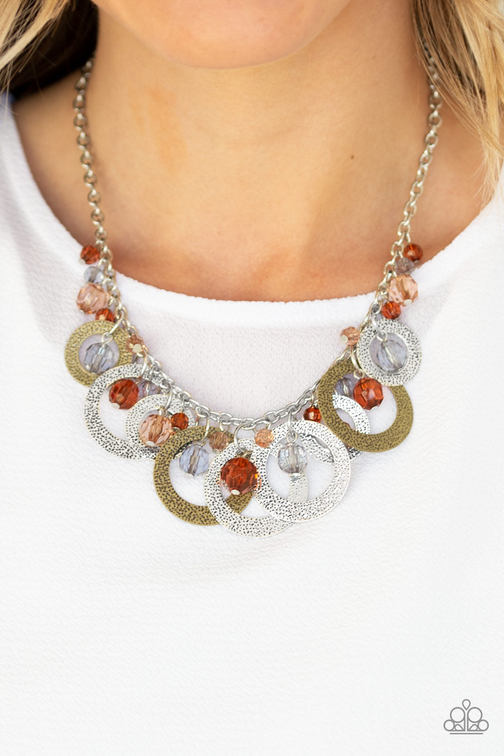 Turn It Up - Multi Necklace - Paparazzi Accessories - Paparazzi Accessories
