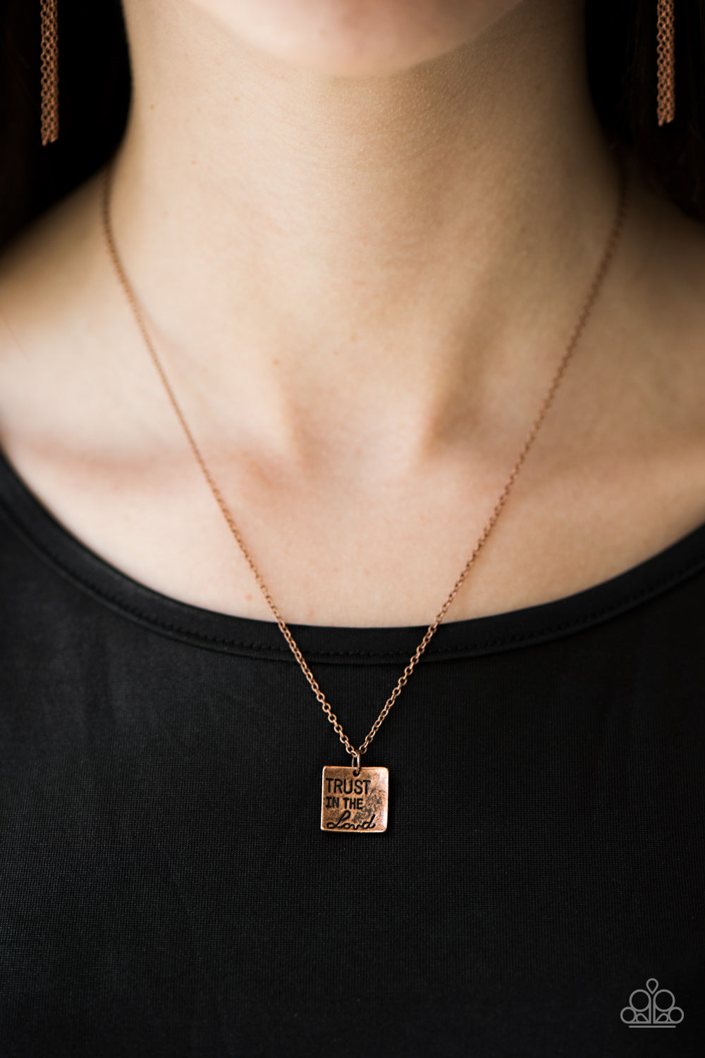 Trust In Faith - Copper - Paparazzi Accessories
