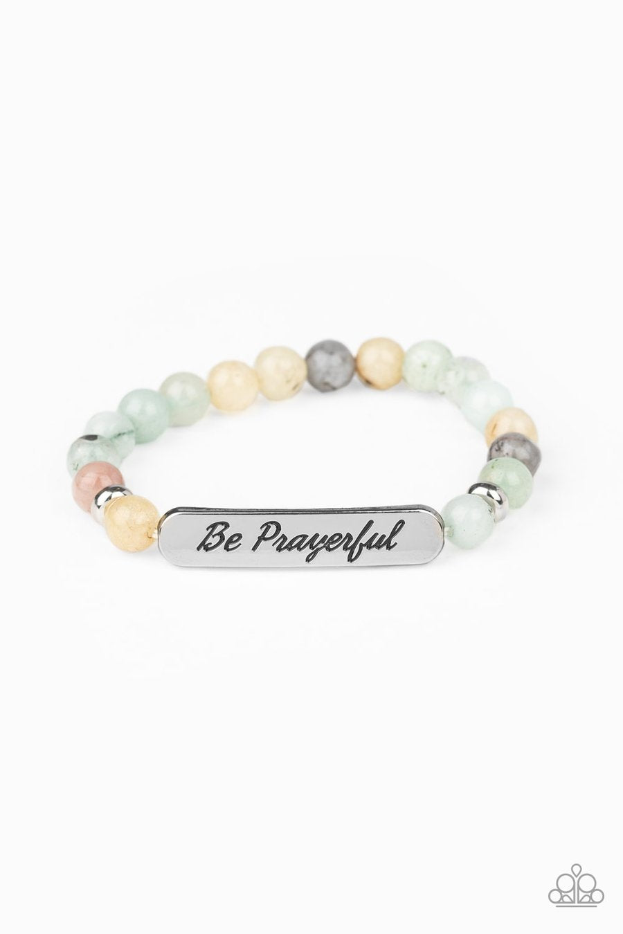 Be Prayerful - Green Bracelet - Paparazzi Accessories - Paparazzi Accessories