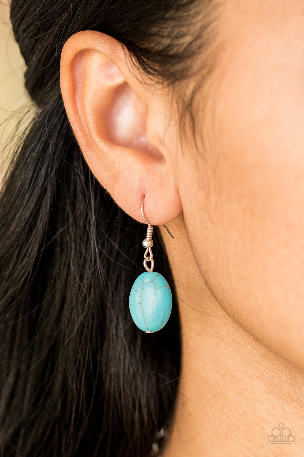 Leave Your LANDMARK - Blue - Paparazzi Accessories