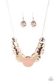 A Daring Discovery - Copper Necklace - Paparazzi Accessories - Paparazzi Accessories