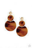 Miami Mariner - Gold Earrings - Paparazzi Accessories - Paparazzi Accessories