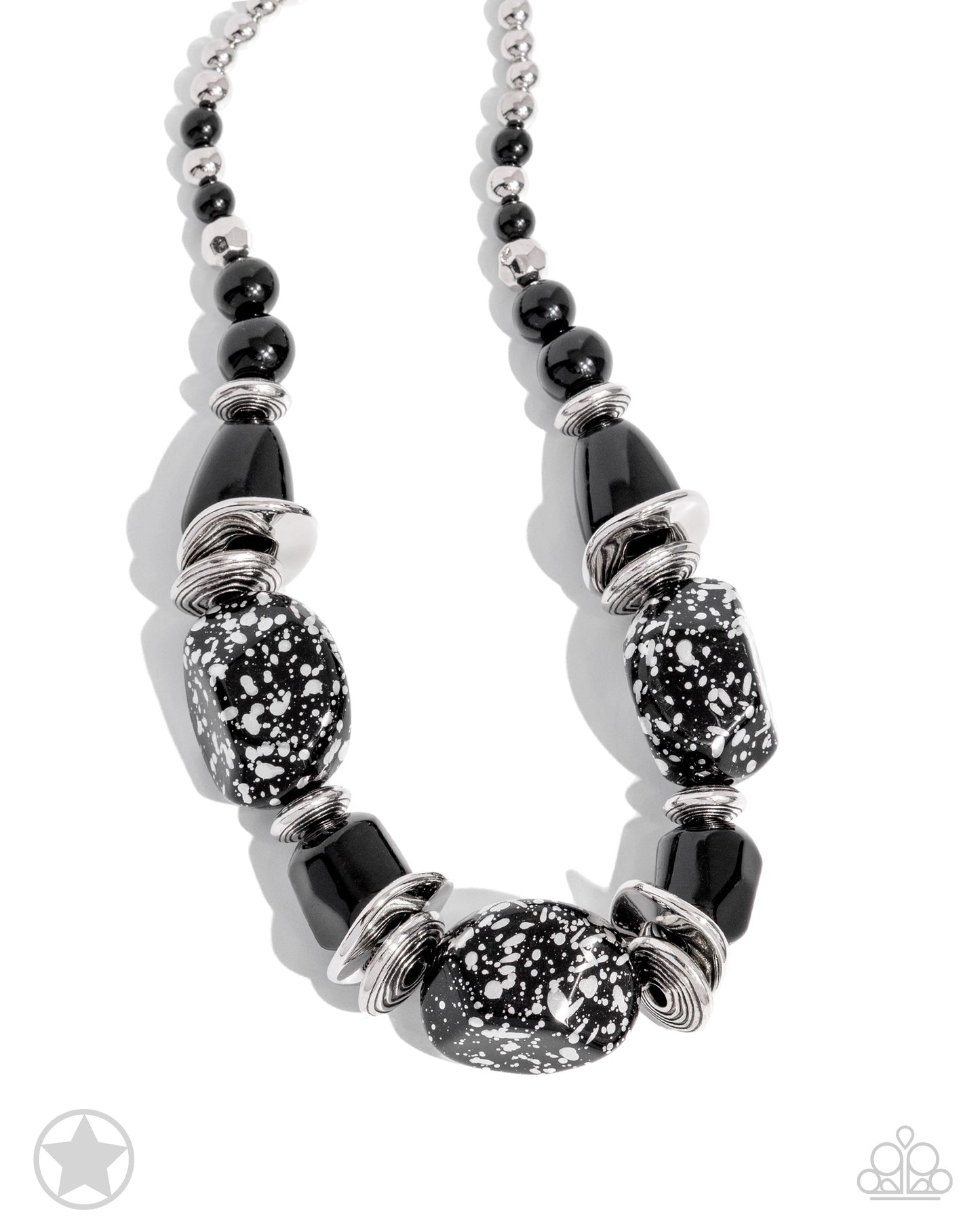 In Good Glazes - Black Necklace - Paparazzi Accessories