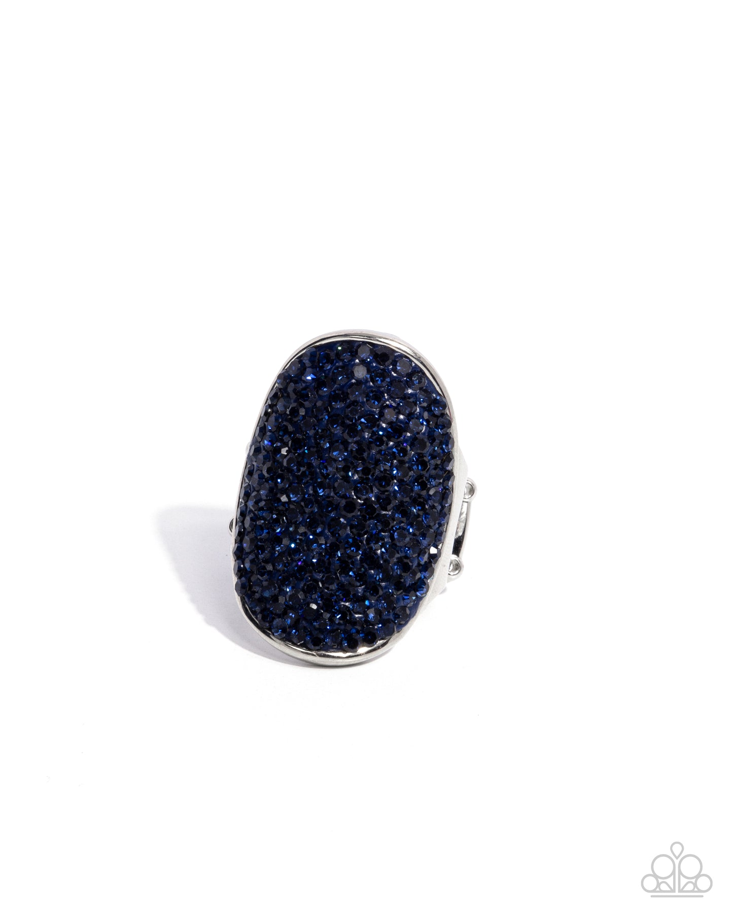 Exaggerated Elitist - Blue Ring - Paparazzi Accessories