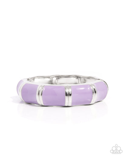 Pearlized Promise - Purple Bracelet - Paparazzi Accessories