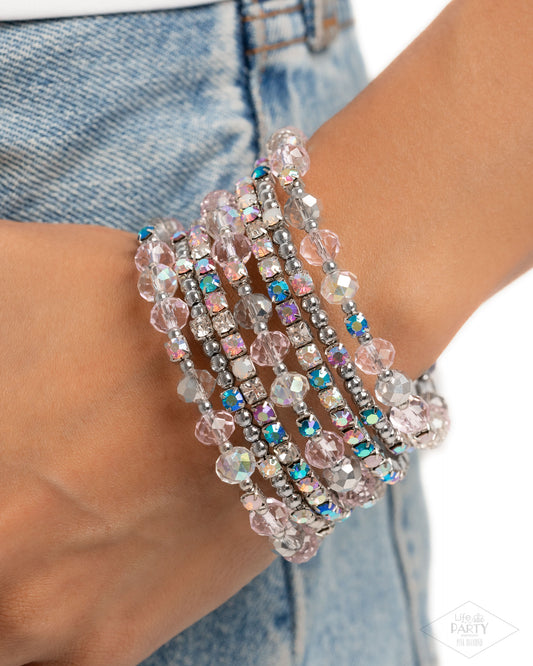 Sizzling Stack - Multi Bracelet - Paparazzi Accessories