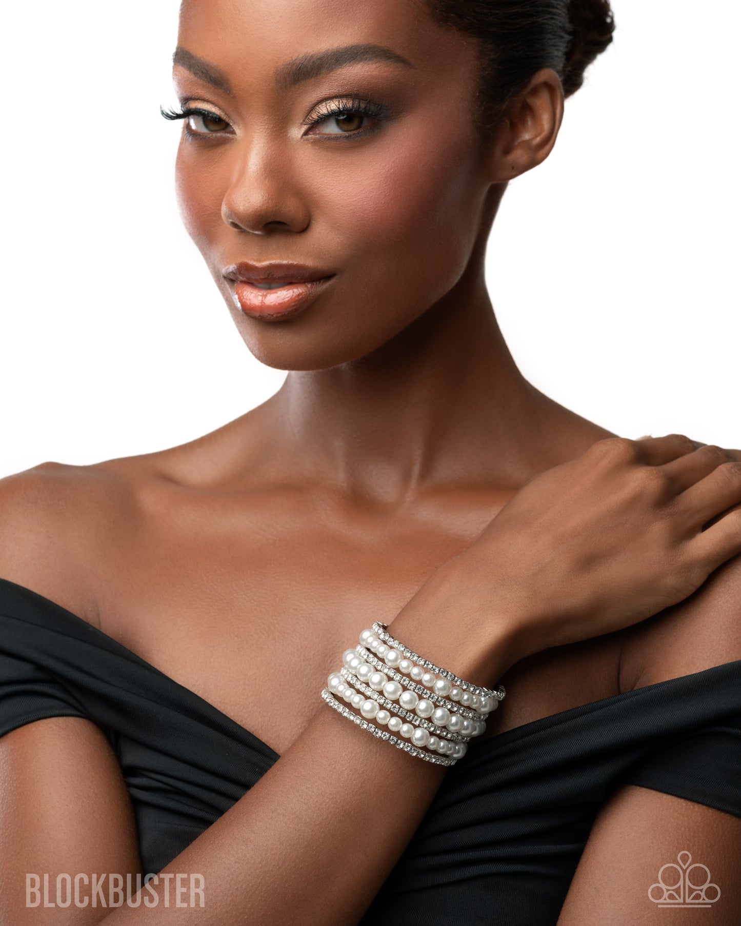 Finalized Flair - White Bracelet- Paparazzi Accessories