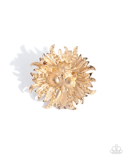 Ornate Operation - Gold - Paparazzi Accessories 