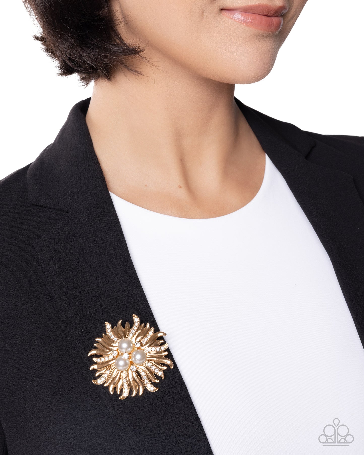 Ornate Operation - Gold - Paparazzi Accessories 