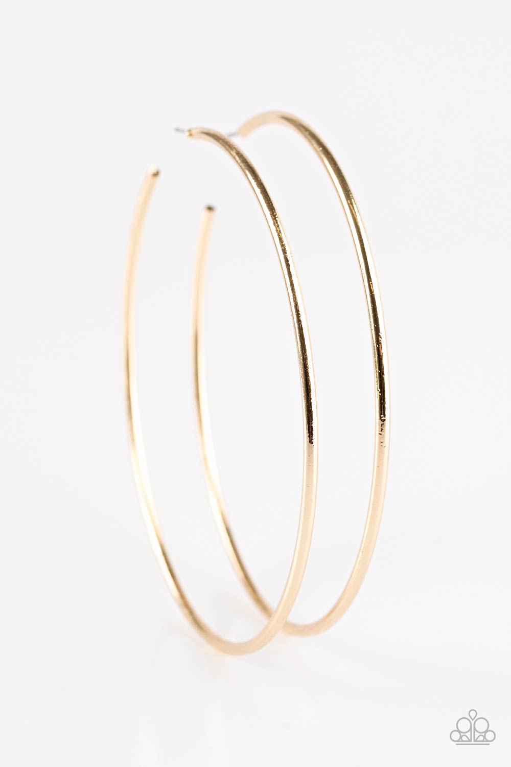 Meet Your Maker Gold Hoop - Paparazzi Accessories 