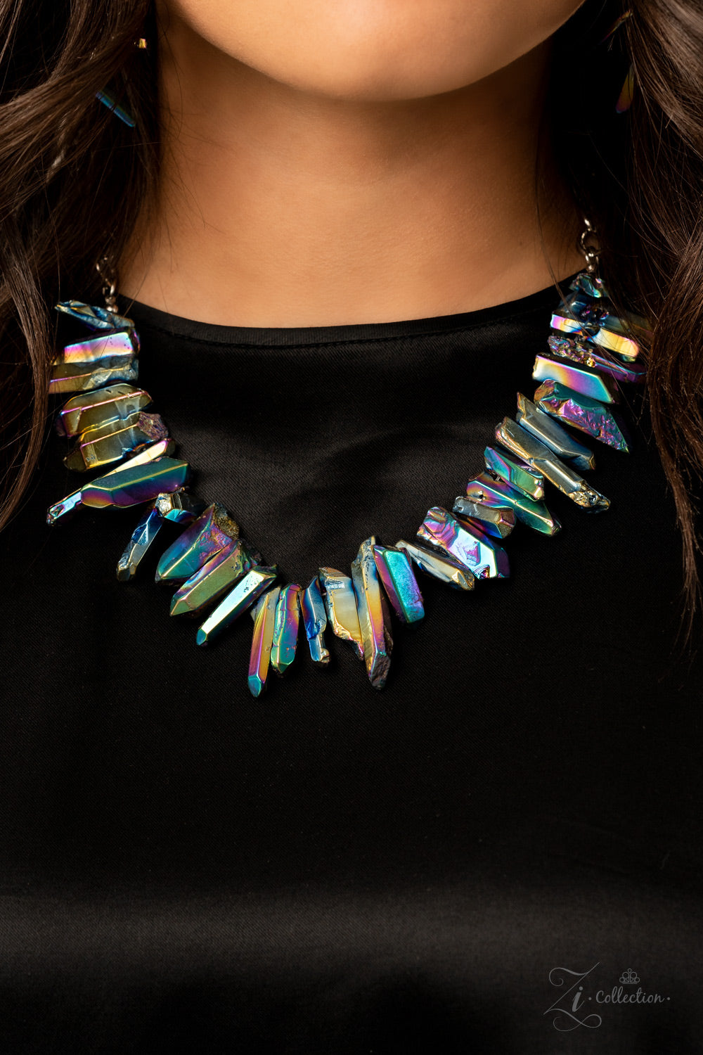 Charismatic - Oil Spill Necklace -  2020 Zi Collection - Paparazzi Accessories - Paparazzi Accessories 