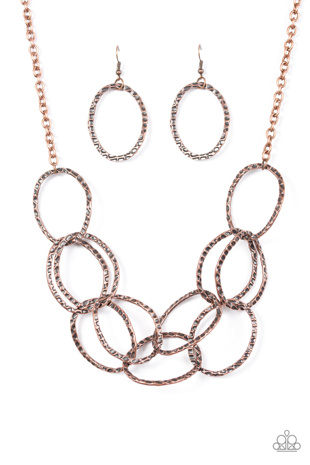Circus Royale Copper Necklace - Paparazzi Accessories 
