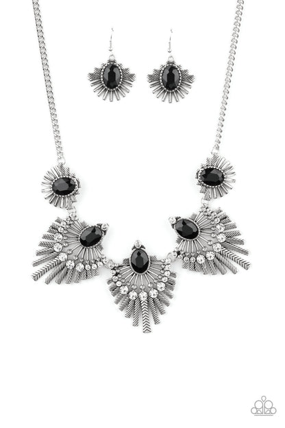 Miss YOU-niverse - Black Necklace - Paparazzi Accessories - Paparazzi Accessories 