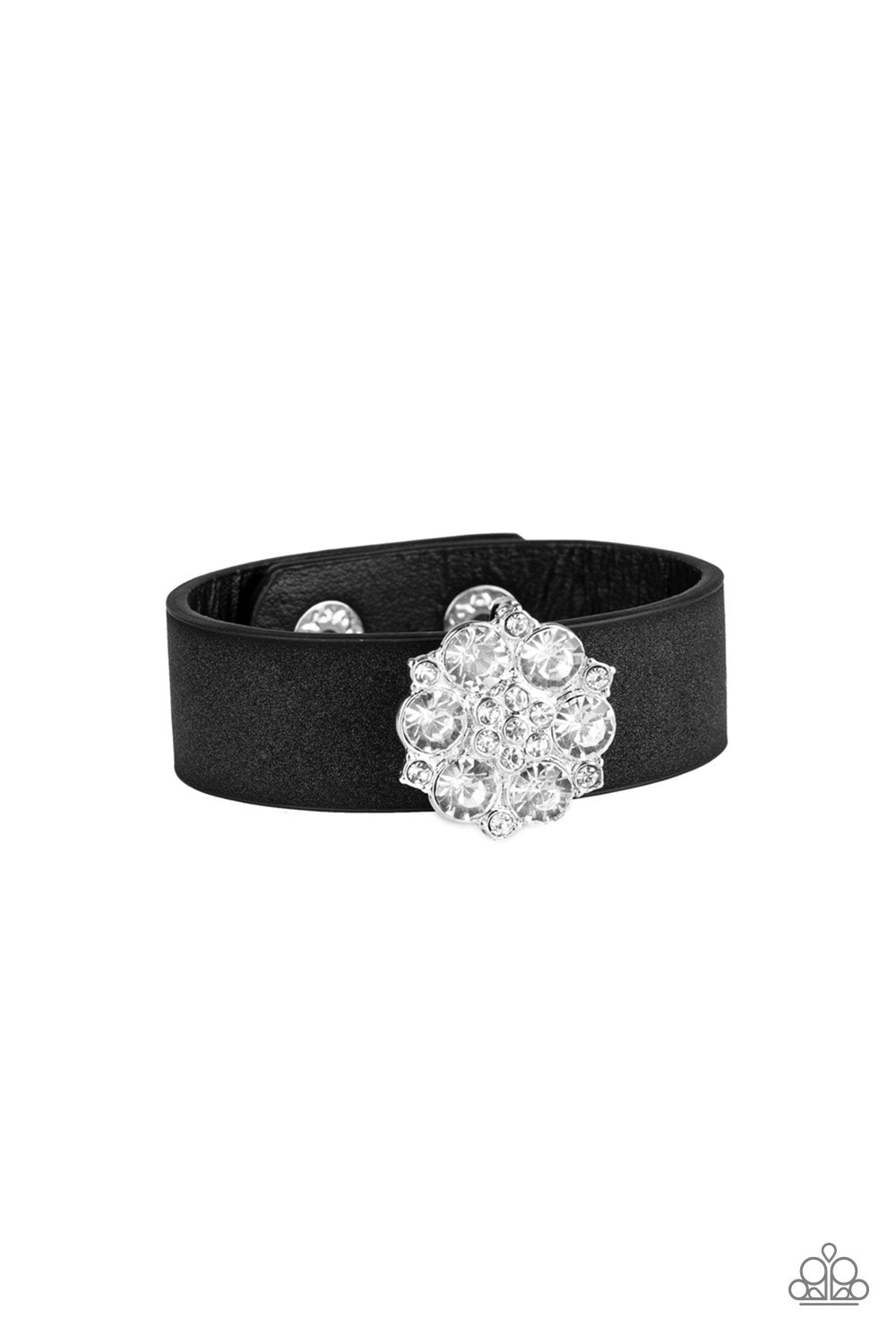 Show Stopper Black Urban Leather - Paparazzi Accessories 
