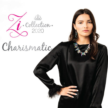 Charismatic - Oil Spill Necklace -  2020 Zi Collection - Paparazzi Accessories - Paparazzi Accessories 