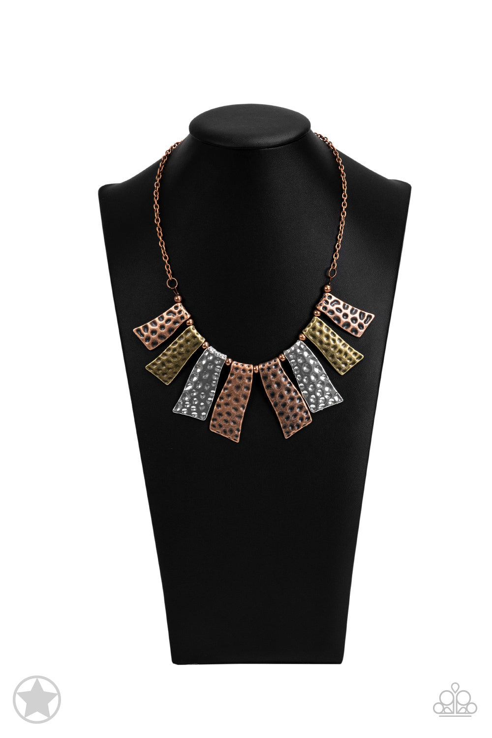 A Fan of the Tribe - Multi Necklace - Paparazzi Accessories - Paparazzi Accessories 