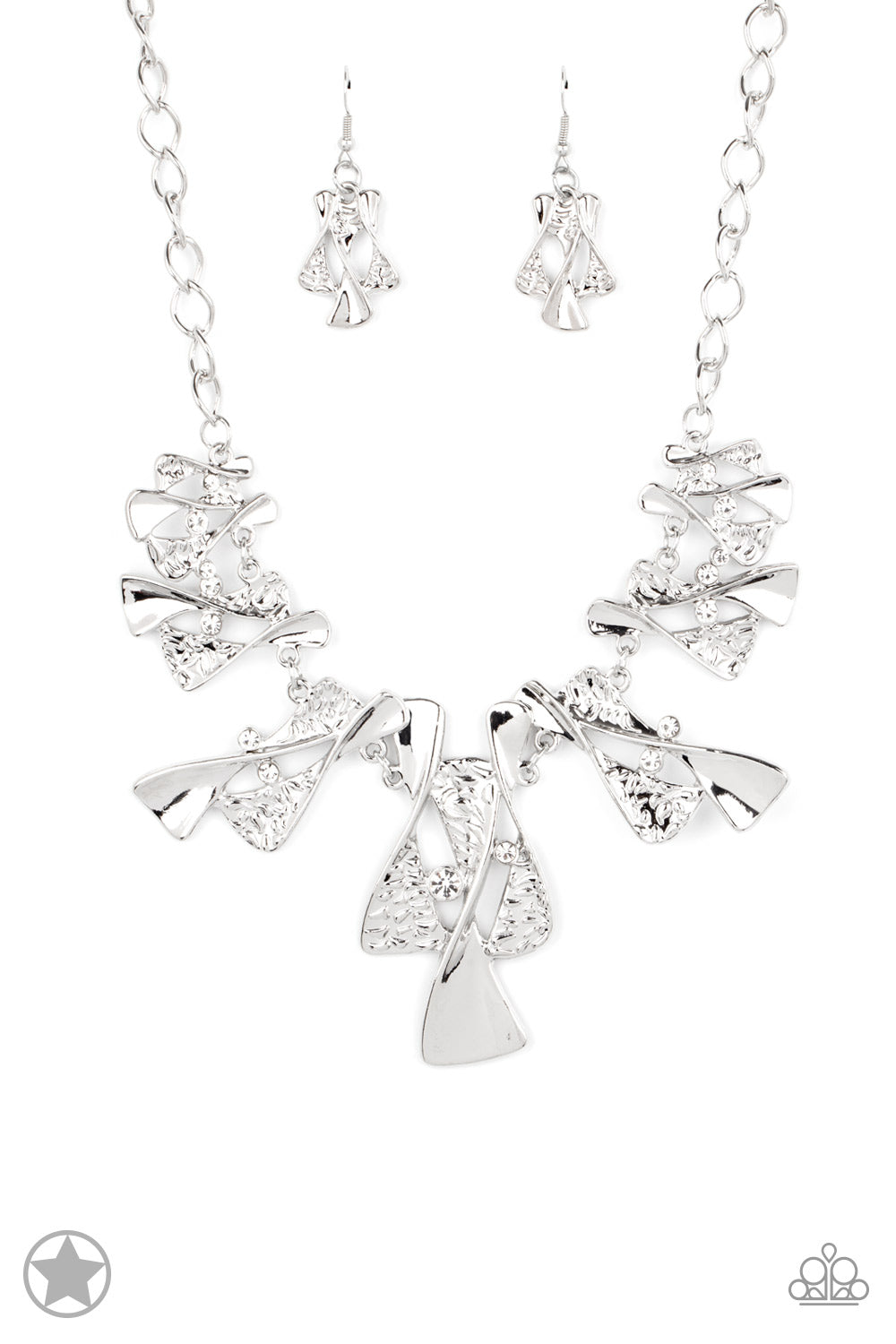 The Sands of Time - Silver Necklace - Paparazzi Accessories - Paparazzi Accessories 