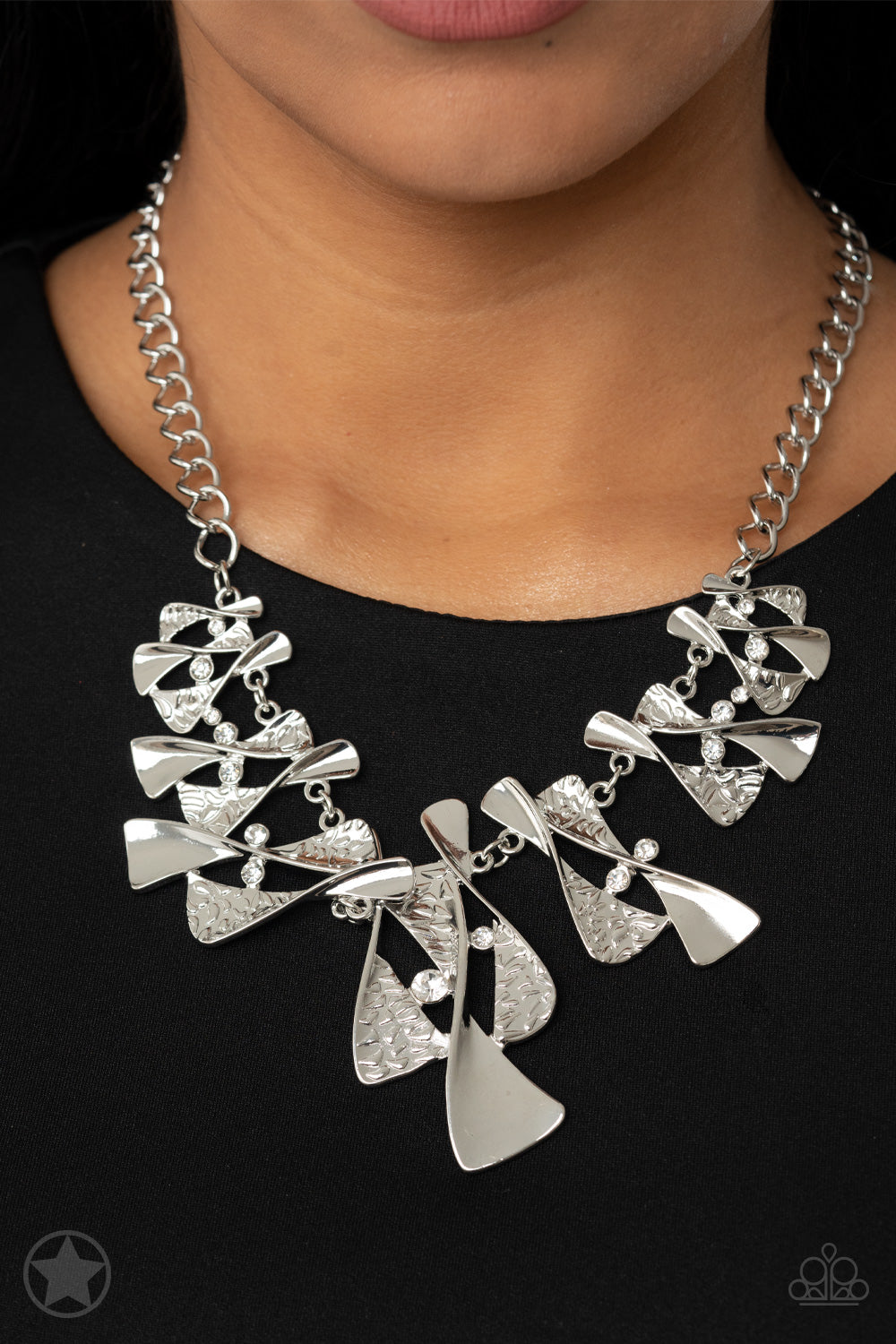 The Sands of Time - Silver Necklace - Paparazzi Accessories - Paparazzi Accessories 