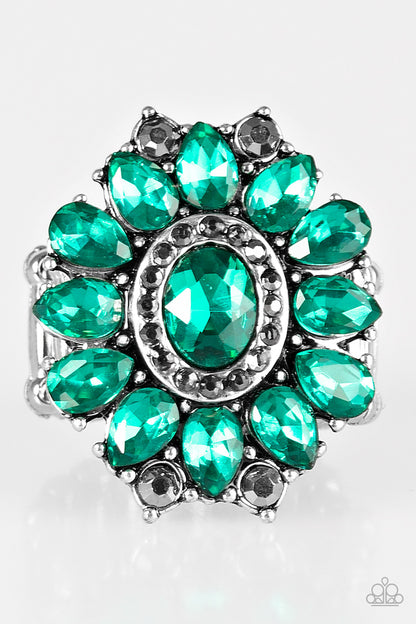 Garden Gala - Green Ring - Paparazzi Accessories 