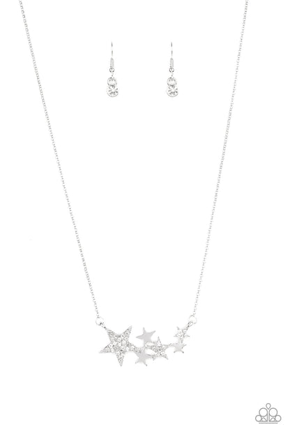 Rising Starlet - White - Paparazzi Accessories 