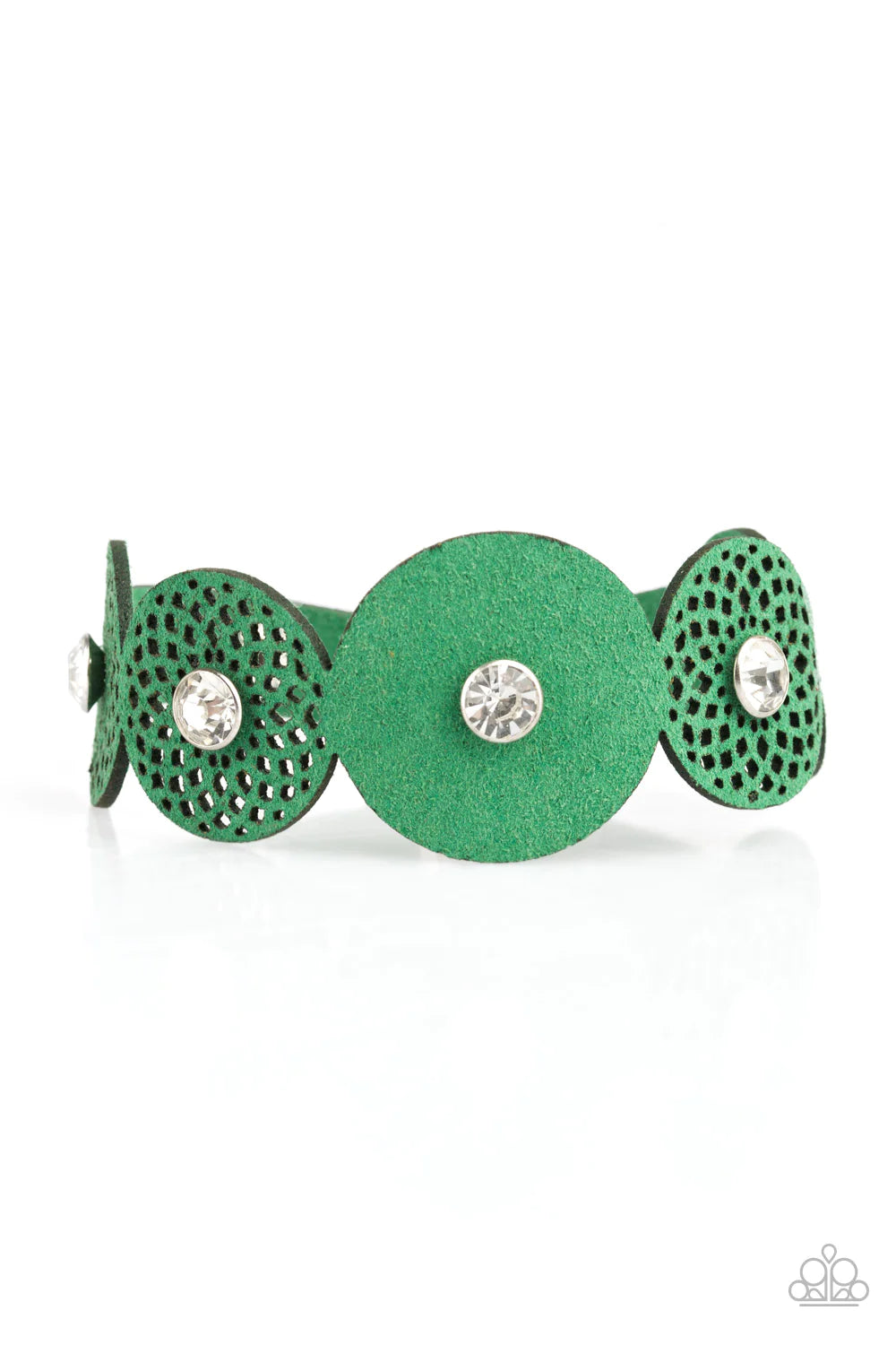 Poppin Popstar - Green Urban Bracelet - Paparazzi Accessories