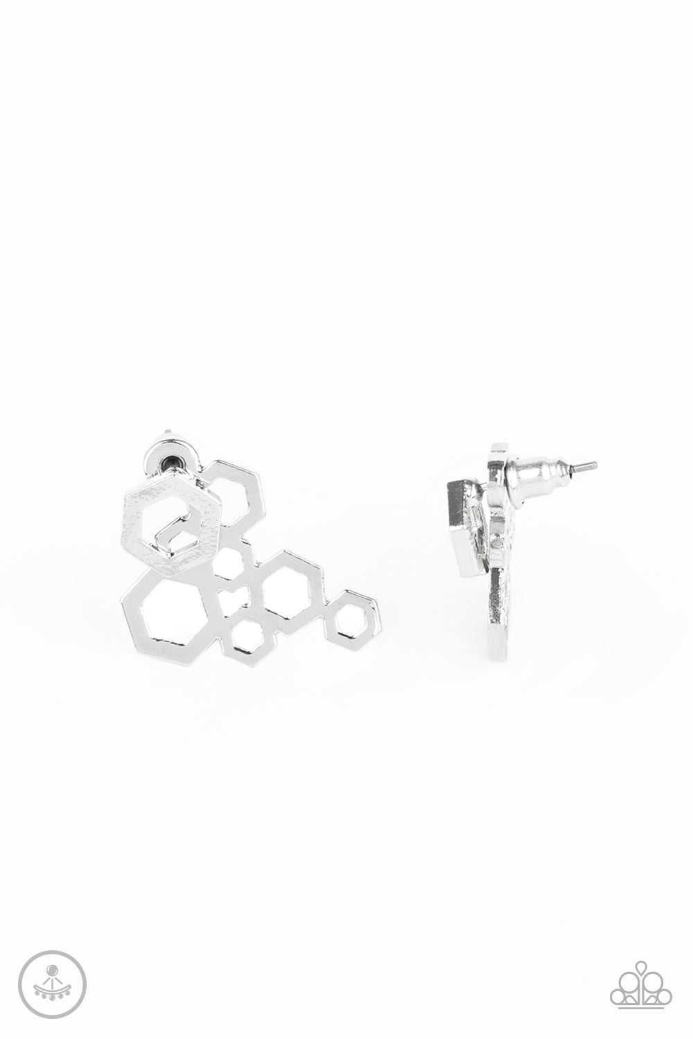 Six Sided Shimmer - Silver - Paparazzi Accessories - Paparazzi Accessories 