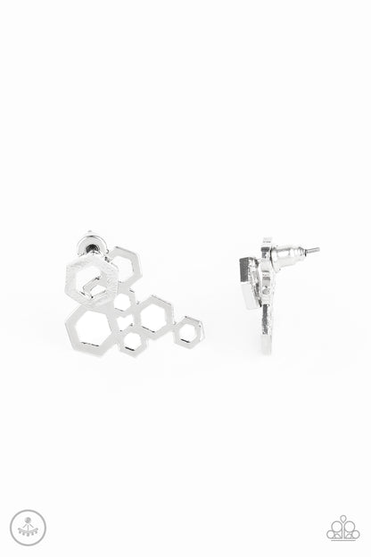 Six Sided Shimmer - Silver - Paparazzi Accessories - Paparazzi Accessories 