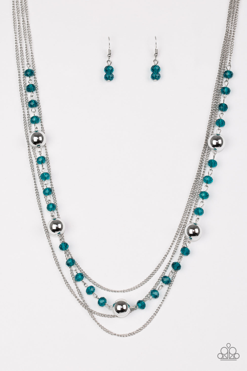 High Standards Blue Necklace - Paparazzi Accessories 