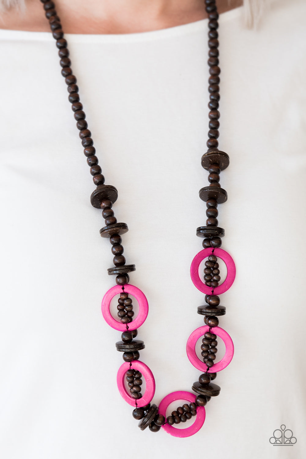 Fiji Foxtrot - Pink - Paparazzi Accessories 
