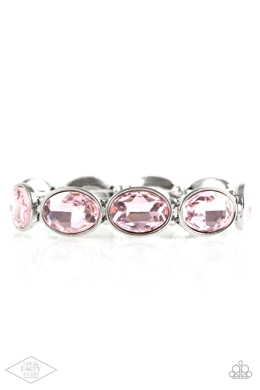 DIVA In Disguise - Pink Bracelet - Paparazzi Accessories 