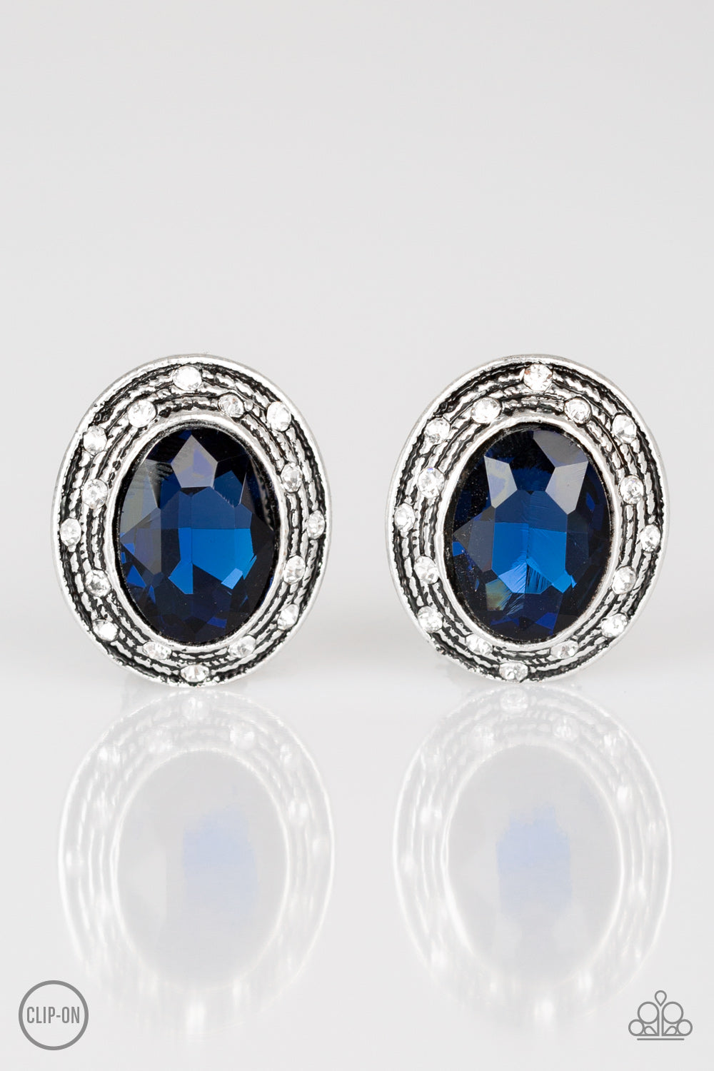 East Side Etiquette - Blue Earrings - Paparazzi Accessories 