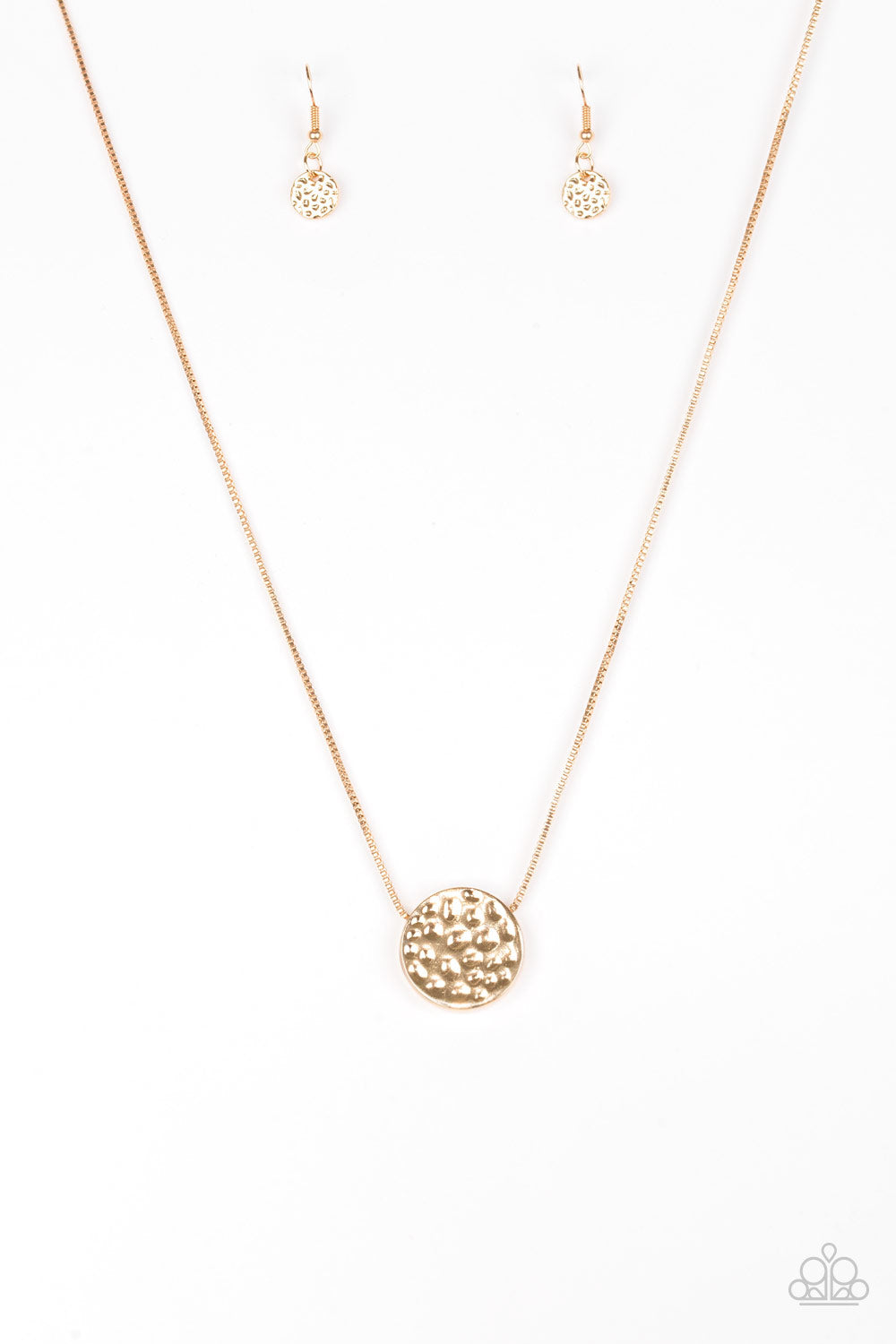 The BOLD Standard - Gold -Paparazzi Accessories - Paparazzi Accessories 