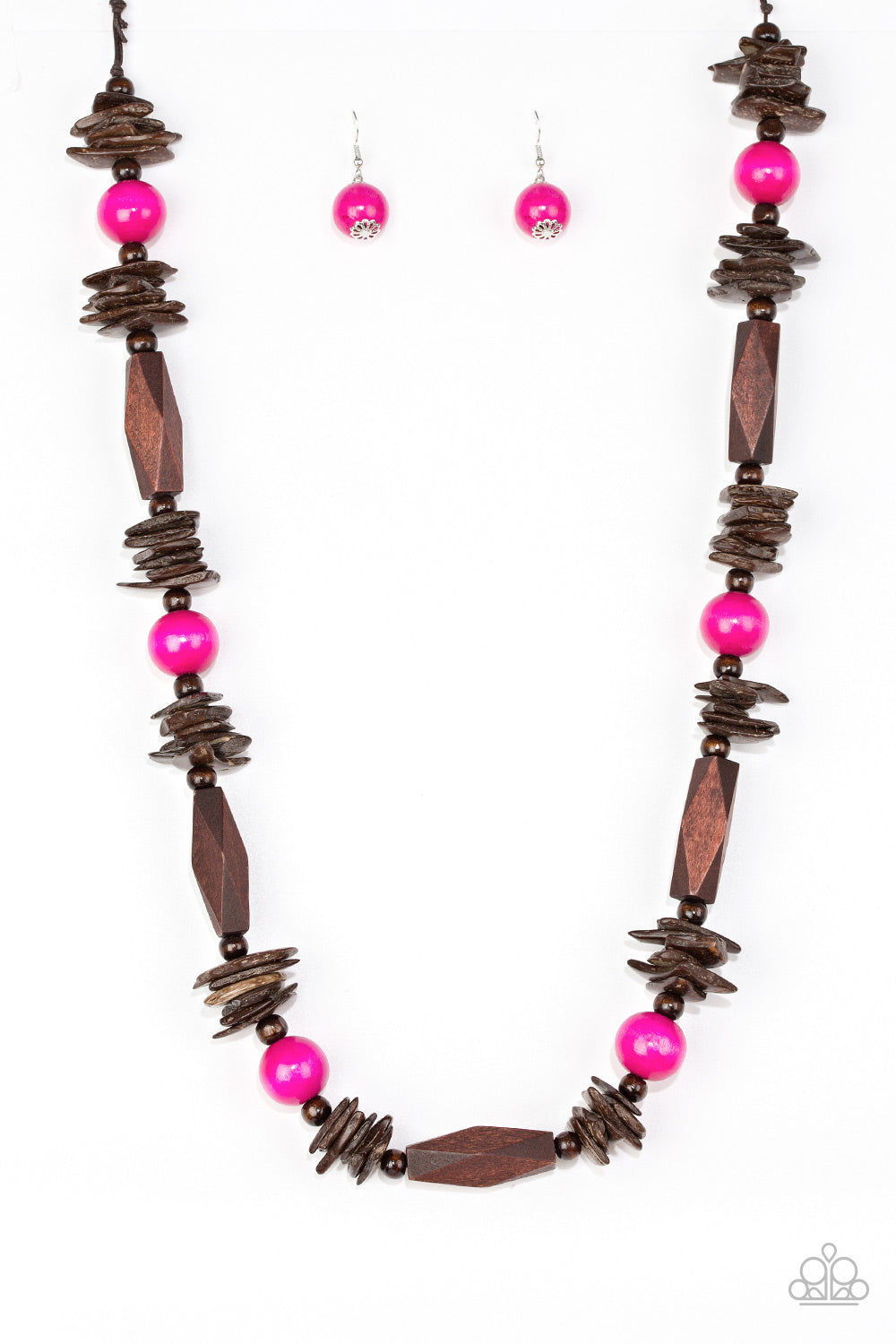 Cozumel Coast - Pink Necklace - Paparazzi Accessories - Paparazzi Accessories 