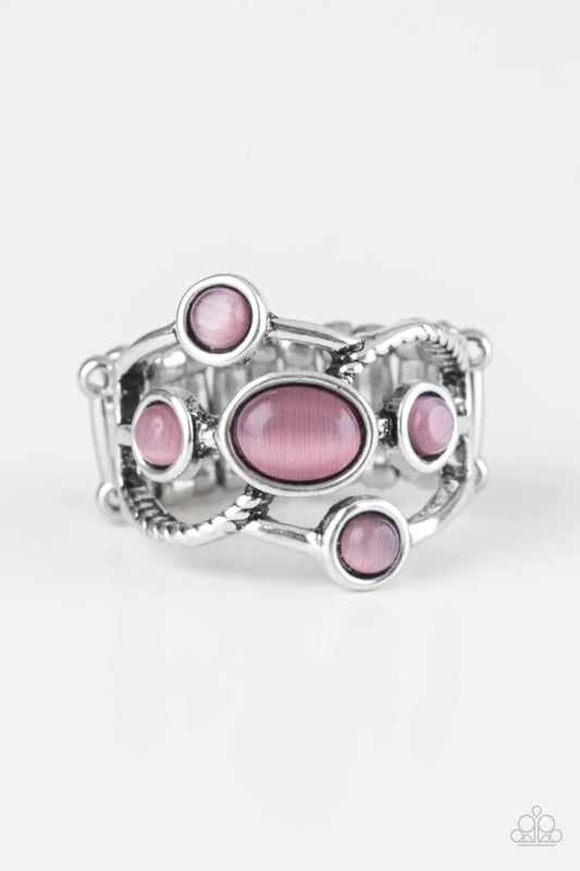 Moon Mood - Purple Ring - Paparazzi Accessories