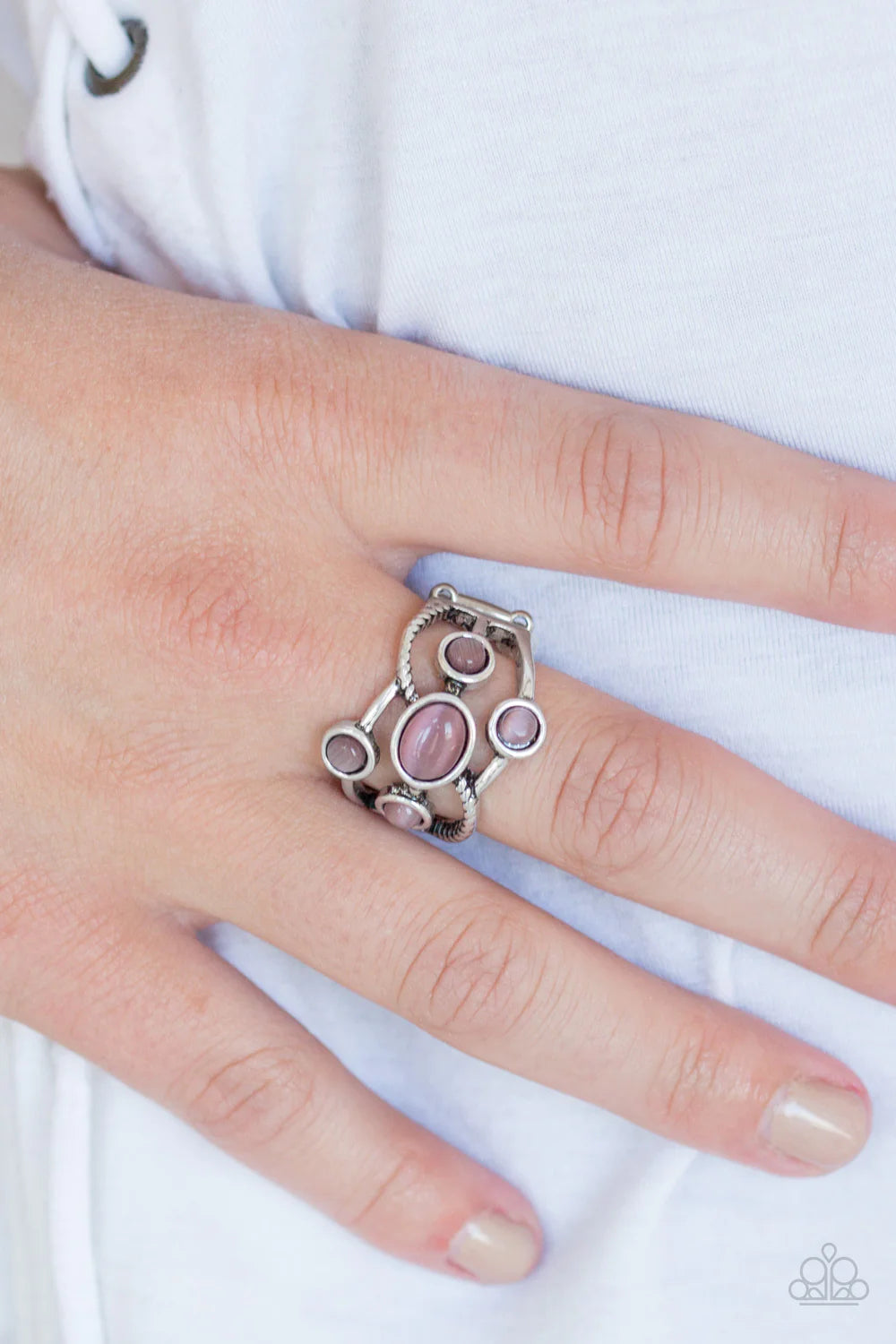 Moon Mood - Purple Ring - Paparazzi Accessories