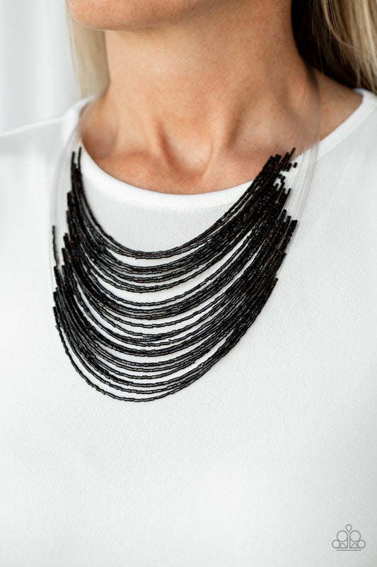 Catwalk Queen - Black - Paparazzi Accessories 